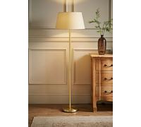 MiniSun | Modern Gold Metal Standard Floor Lamp with a Beige Tapered Shade | Floor Lamps & Torchieres, Home Décor, Improvement & Lifestyle Essential