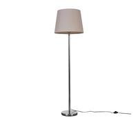 Charlie Modern Stem Silver Floor Lamp ValueLights Silver One Size