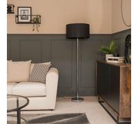 Charlie Silver Floor Lamp ValueLights Silver One Size