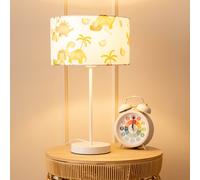 Charlie White Metal Single Stem Table Lamp with Dinosaur Lamp Shade ValueLights Multi One Size