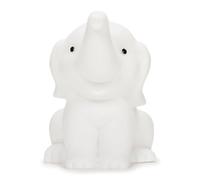 Valuelights Children's Baby Night Lights Led Colour Changing Nursery Bedside Kids Lamp Remote Control - Elephant In White White One Size