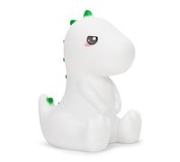 Children's Baby Night Lights LED Colour Changing Nursery Bedside Kids Lamp Remote Control - Dinosaur ValueLights White One Size