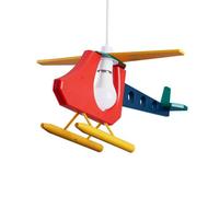 Valuelights Children's Multi-Coloured Helicopter Ceiling Light Shade (D)50Cm