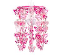 Valuelights Childrens Pink Ceiling Droplets Shade (D)18Cm