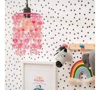 Hearts and Butterflies Non Electric Pendant Shade