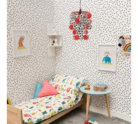 Valuelights Children's Red And White Football Bedroom/nursery Ceiling Light Shade (D)23Cm