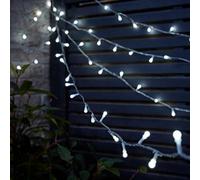 ValueLights 240 LED Cool White Bubble String Lights - Size: 3 x 0.9 x 2400cm - Wilko