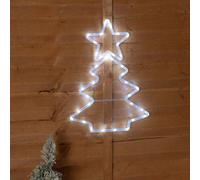 Valuelights Christmas Tree White Outdoor Decorative Light