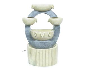 ValueLights | Circles Solar Water Feature Fountain Outdoor Light | Water Features, Home Décor & Improvement Essential | Painted Matt Design