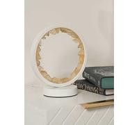 ValueLights Citrine Crystal Wellness Lamp White & Warm Clear