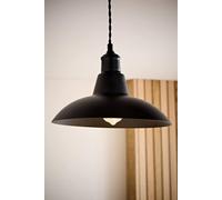 Valuelights Civic Metro Style Black Ceiling Pendant Shade Black