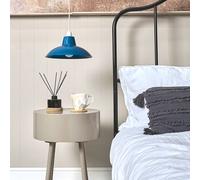 Valuelights Civic Pair Of Blue Ceiling Pendant Shade Blue