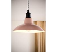 MiniSun | Retro Style Pink Metal Ceiling Light Shade | Pendant Lights, Home Décor & Improvement Essential