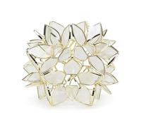ValueLights | Clear Easy Fit Glass Flower Pendant Ceiling/Table Lampshade | Lamp Shades, Home Décor & Improvement Essential