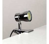 MiniSun | Clamp On Desk Lamp in a Polished Chrome Finish | Clip Lights, Home Décor & Improvement Essential