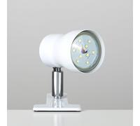 ValueLights Clip-On Adjustable Spotlight White Clip Spotlight ValueLights White