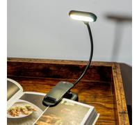 Clip-On Black Rechargeable Battery Powered Magnetic Desk Lamp ValueLights Black One Size
