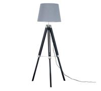 ValueLights Clipper Black Floor Lamp ValueLights Black