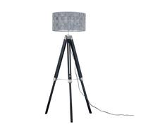 Clipper Black Floor Lamp ValueLights Black One Size