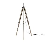 ValueLights Clipper Brown Floor Lamp Base ValueLights Brown