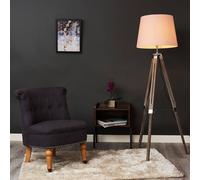 Clipper Brown Floor Lamp ValueLights Brown One Size