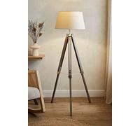 ValueLights Clipper Brown Floor Lamp ValueLights Brown