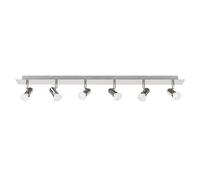 Valuelights Consul Polished Chrome 6 Way Adjustable Gu10 Ceiling Spotlight