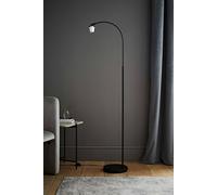 MiniSun | Modern Style Black Curved Stem Floor Lamp Base | Floor Lamps & Torchieres, Home Décor & Improvement Essential