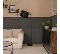 Curva Black Floor Lamp Base ValueLights Black One Size