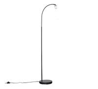 MiniSun | Modern Style Black Curved Stem Floor Lamp Base | Floor Lamps & Torchieres, Home Décor & Improvement Essential