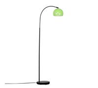 MiniSun | Modern Designer Style Black Floor Lamp with a Gloss Green Light Shade | Floor Lamps & Torchieres, Home Décor, Improvement & Lifestyle Essential