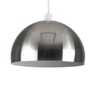 Curva Silver Ceiling Pendant Shade ValueLights Silver One Size
