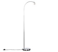 MiniSun | Modern Style Polished Chrome Curved Stem Floor Lamp Base | Floor Lamps & Torchieres, Home Décor & Improvement Essential