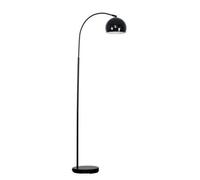 ValueLights Curva Black Floor Lamp ValueLights Black
