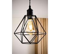 Valuelights Diablo Black Ceiling Pendant Shade Black