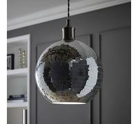 ValueLights | Dolly Disco Mirror Ball Ceiling Pendant Lamp Shade and Bulb | Ceiling Lights, Home Décor & Improvement Essential