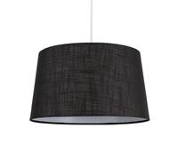 Valuelights Doretta Black Ceiling Shade And Bulb (D)40Cm