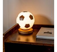 15cm Football Night Light Warm White LED Dimmable Light Decorative Rechargeable Mood Table Bedside Lamp