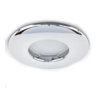 ValueLights Chrome Warm White LED Ceiling Downlight 6 Pack - Silver - Wilko