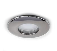 MiniSun | Fire Rated Black Chrome Domed GU10 Ceiling Downlight | Bath Recessed Lighting, Home Décor & Improvement Essential
