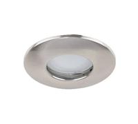 ValueLights Brushed Chrome Warm White LED Ceiling Downlight 6 Pack - Silver - Wilko