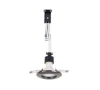 ValueLights Downlight Fixed Ceiling Light Fitting 30 Pack With Warm White Bulbs in Black ValueLights Black