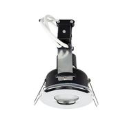 Valuelights Downlight Ip65 Chrome Ceiling Light Fitting 4 Pack With Cool White Bulbs