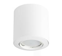 ValueLights Downlight Tiltable Ceiling Light Fitting Single Pack in White ValueLights White