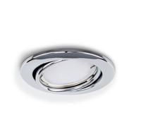 Valuelights Downlight Tiltable Fir Chrome Ceiling Light Fitting 20 Pack