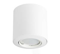 Valuelights Downlight Tiltable White Ceiling Light Fitting Single Pack