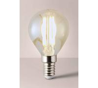 MiniSun | Retro Style 4W LED Filament SES E14 Amber Tinted Golfball Light Bulb | LED Bulbs, Home Décor & Improvement Essential | 2700K Warm White