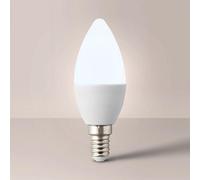 Valuelights E14 Pack Of 4 4W Candle Cool White Led Bulbs