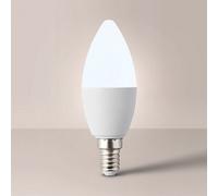 MiniSun | 5W High Power Dimmable LED SES E14 Candle Bulbs | LED Bulbs, Home Décor & Improvement Essential | Pack of 4 | 3000K Warm White