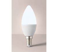Valuelights E14 Pack Of 6 4W Candle Cool White Led Bulbs